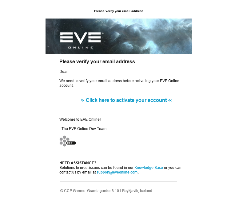 eve online account